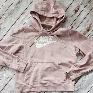 Nike Women's Pink Hoodie Sweater. EUC